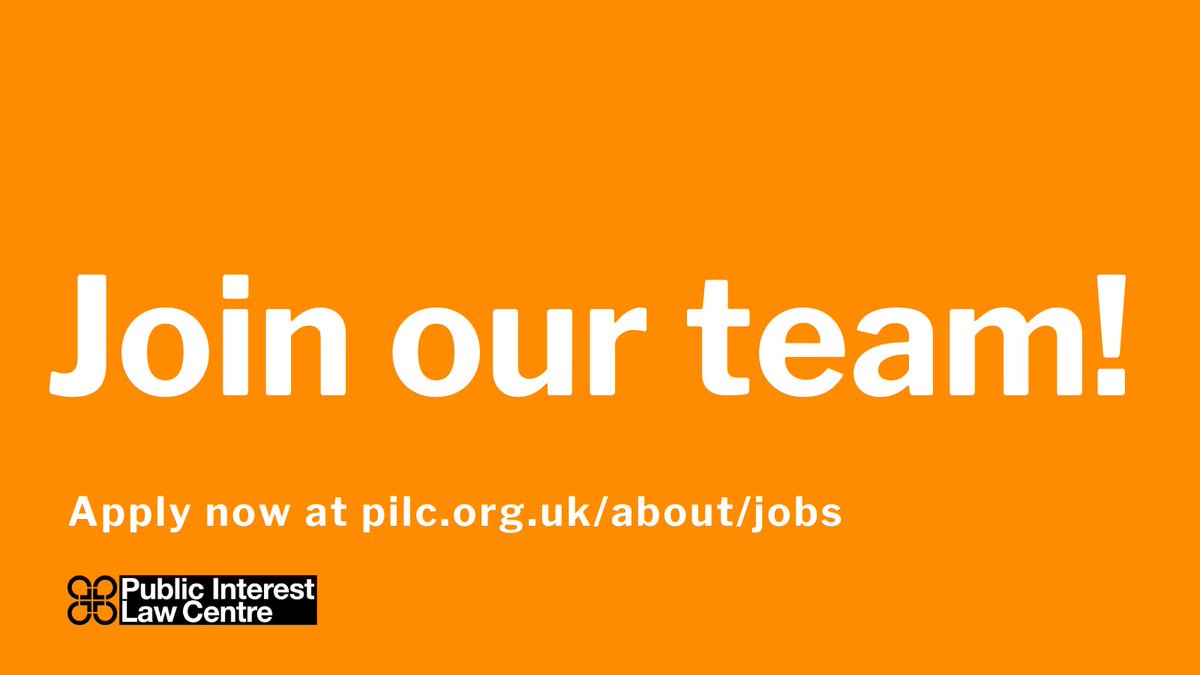 📢 We're hiring a Legal Assistant to work on our Gypsy and Traveller Legal Advice project!

⏰ Full-time (35hrs)
💷 £25,000–£28,000
⏳ Deadline 8 December

Apply now: pilc.org.uk/about/jobs/