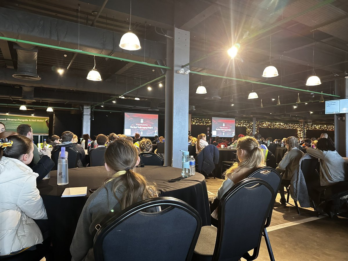 Our sport ambassadors are learning lots about the Hillsborough disaster at Anfield this morning. <a href="/LFCFoundation/">LFC Foundation</a>.