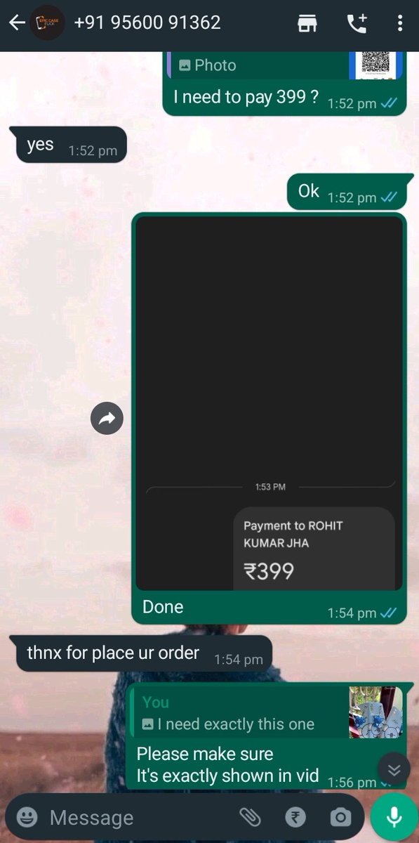 ayana_naaz's tweet photo. Exposing @epic_case_flick on Insta
I have ordered a koya case from
 @epic_case_flick at 2nd Nov 
It's more then 20 days now
 they haven't even send me tracking when I messaged they said after festival then after 20 
and they won't reply anymore 
They are FRAUD 
#Awarenesspost https://t.co/pt73sWVU1D