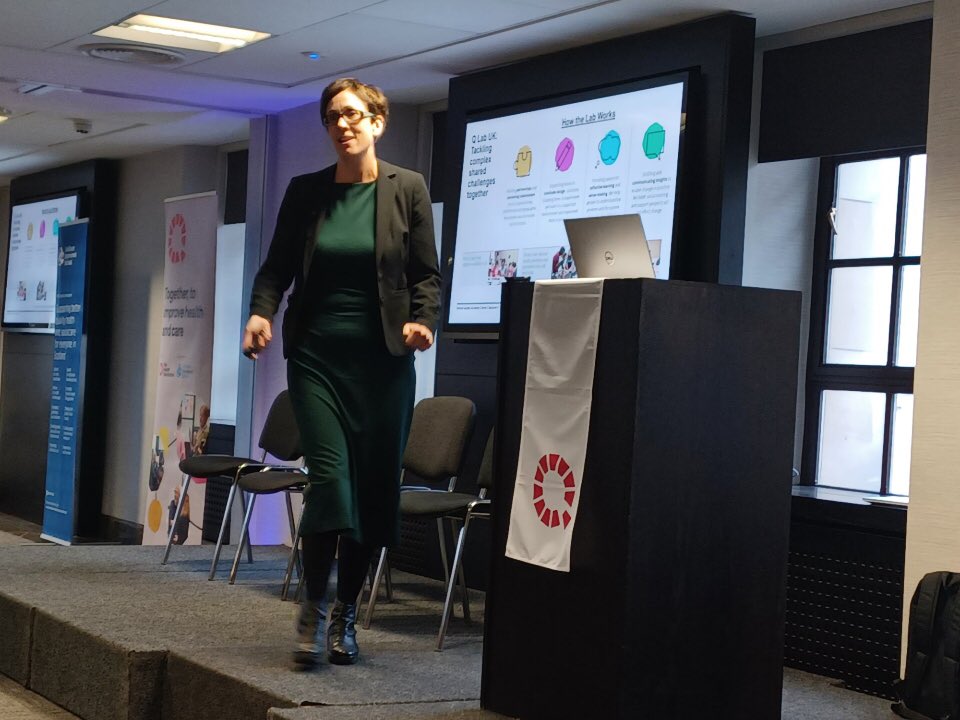 joanne37m's tweet photo. @PennyPereira1 reflecting on the work of #theQCommunity members and wider @theQCommunity offers that are  impacting on improving key system priorities @online_his @michaelcn67 https://t.co/H7hMA2R15l