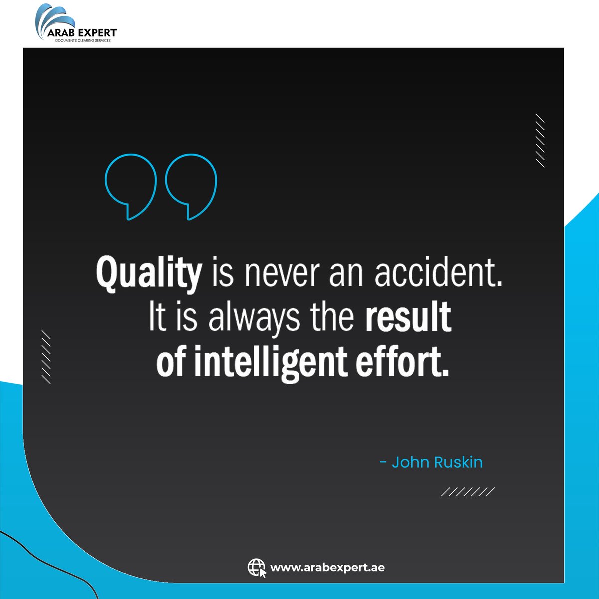 🌟 Quality isn't just a stroke of luck—it's the outcome of deliberate, smart work. Whether it's in our projects, relationships, or personal growth, it's the intentional effort that truly crafts excellence. 💡👍

#QualityOverQuantity #IntelligentEffort