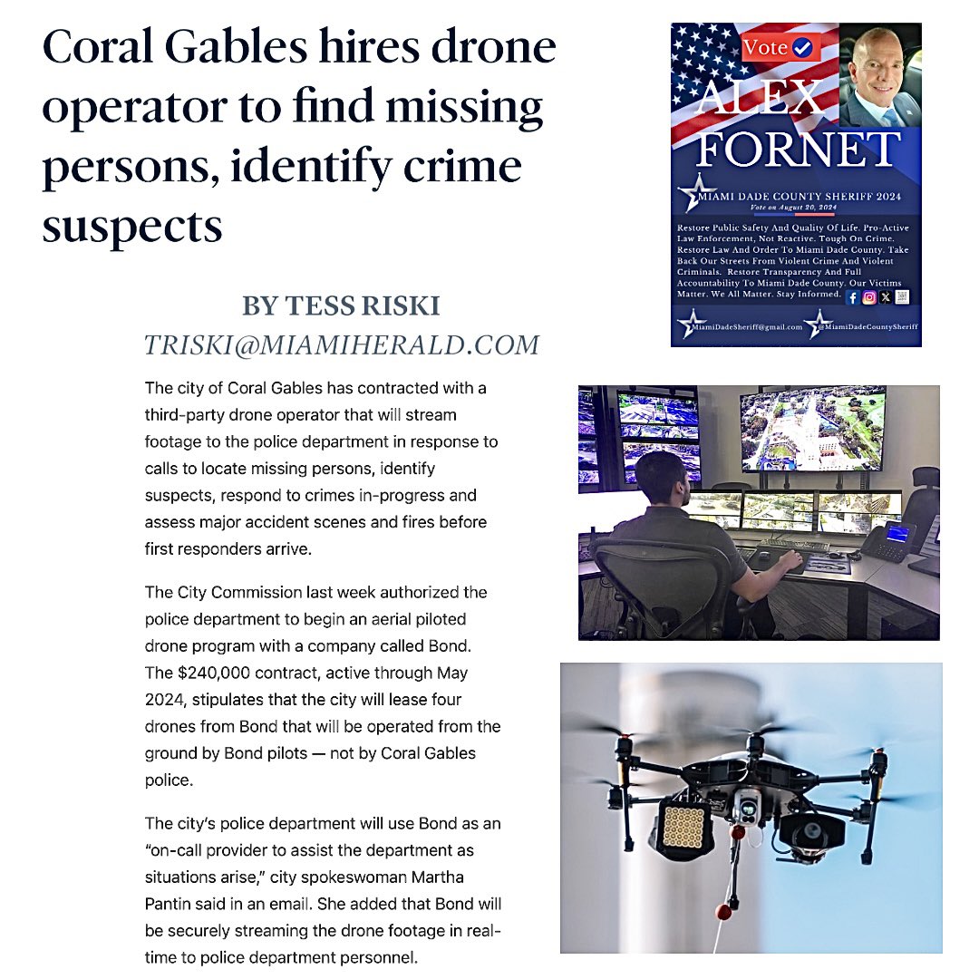 amp.miamiherald.com/news/local/com… #CORALGABLESMIAMI #CORALGABLESFL #THEGABLES #CORALGABLESPOLICE #PUBLICSAFETYMIAMI #PUBLICSAFETYMIAMIDADE #CRIMEWATCH #MIAMIMOSTWANTED #DRONESMIAMI #AERIALPATROL #PATROLCAR #PATROLMAN #PATROLWOMEN #EFFICIENCYMATTERS #EVERYSECONDMATTERS #EVERYSECONDCOUNTS