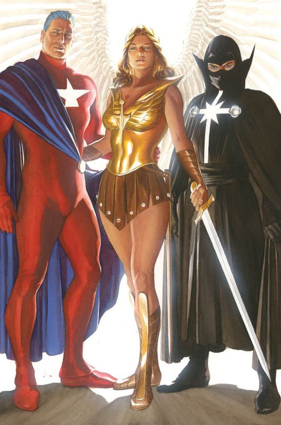 blackcard1988's tweet photo. astro city comics its cool https://t.co/W26dW1p765