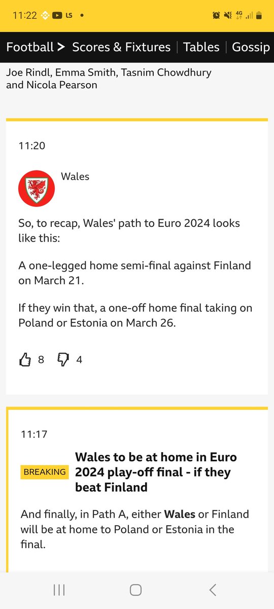 Come on then boys. Two Cup Finals at home to get to the Euro's 🏴󠁧󠁢󠁷󠁬󠁳󠁿🤟 #Wales #EURO2024