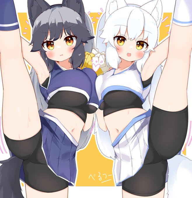 もちもち応援ギンホキョ!🦊🦊🎉
リクエストありがとうございましたー! 