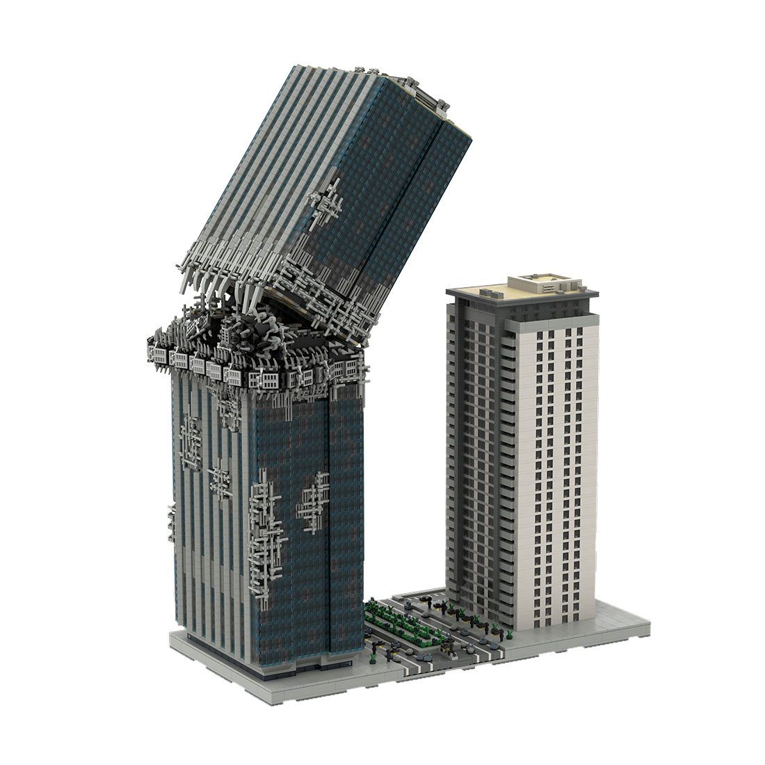 LesDiyCreator's tweet photo. Broken building - the difficulty lies in how to support the broken building 🤔
#skyscraper #transformers #darkofthemoon #lesdiy #lego #legoafol #LEGOModular #legomoc #toy #lego #moc #brick #buildingblocks #building #legocreator #legoset #legocreator #architecture #BuildingBlocks https://t.co/hCxGqdIgIX