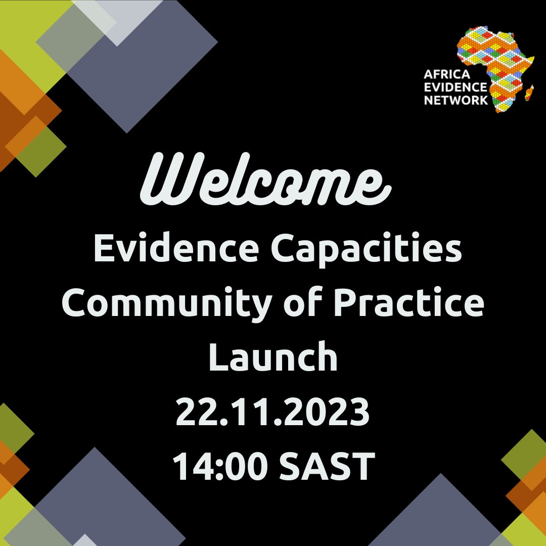 It’s official: the Evidence Capacities Community of Practice has been launched! We had an opportunity to learn from different #EIDM practitioners who shared how to run #CoPs successfully. If you missed the launch, catch up by visiting our website for more: shorturl.at/etyH4