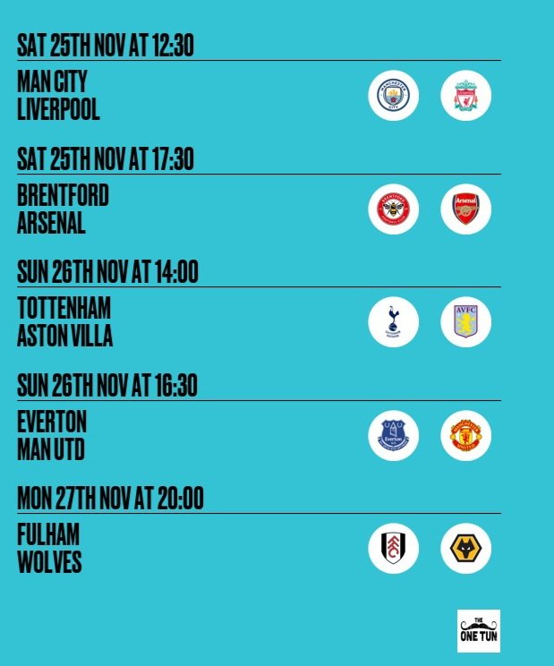 ⚽️ Excitement is building! Join us this weekend for the thrilling Premier League action – goals, drama, and unforgettable moments await! 🔥 #PremierLeague #FootballFever #youngs #youngspub #fitzrovia #sportsbar