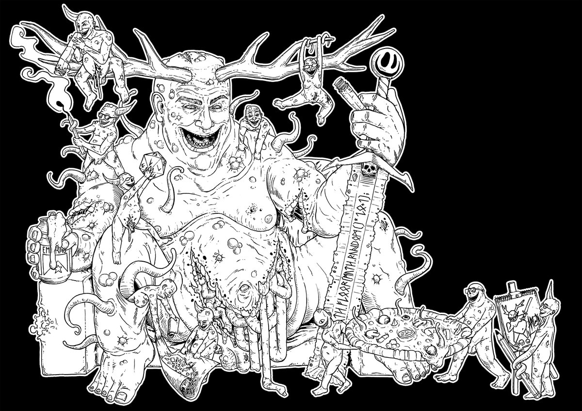 He hecho este retrato por encargo Nurgelizando a mi amigo Bruno y a su camarilla de mecenas. Bastante contento con el resultado. Si quieren uno, ya saben ;)