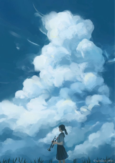 「曇天 何かを持っている」のTwitter画像/イラスト(新着)｜5ページ目