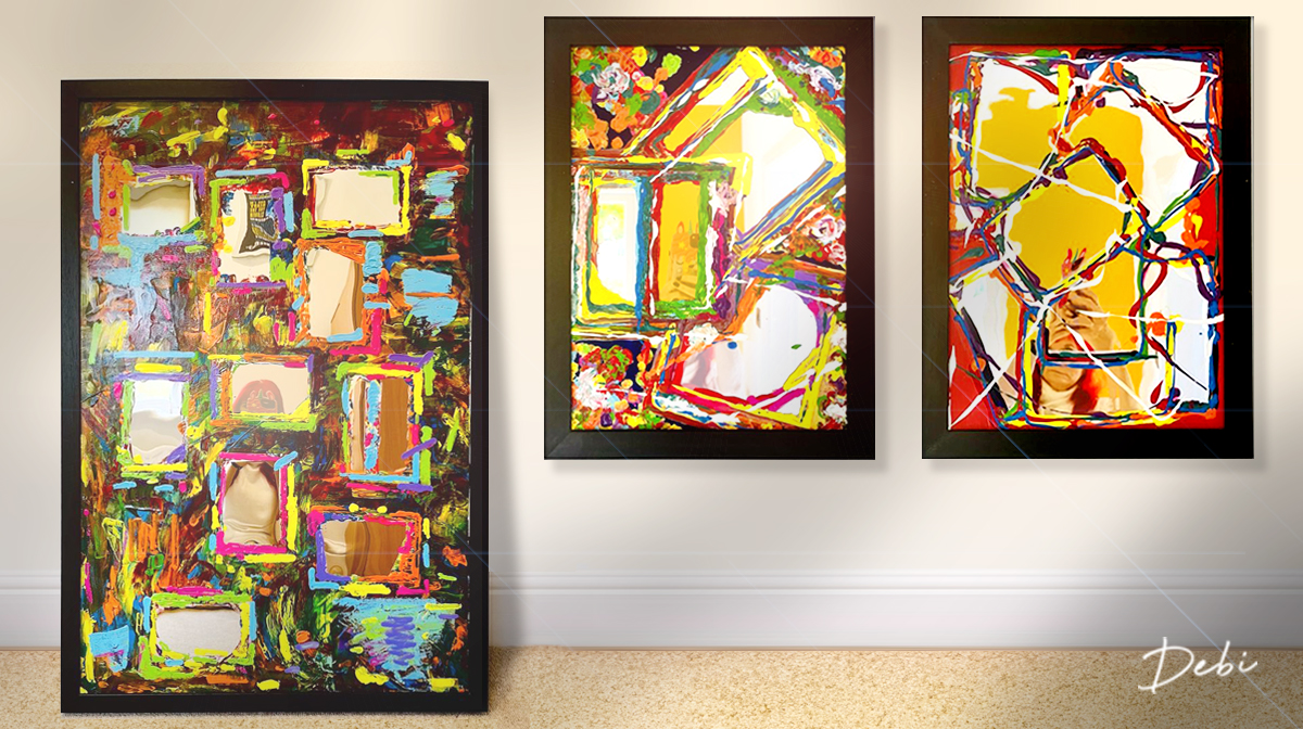 Debi Marriott-Lavery (@debiml01) on Twitter photo 🎨 Today I unveiled my latest art, Stigma 123, at the 'LENS lived experiences of social housing' exhibition & workshop. Mirrors & vibrant acrylic paint reflect on how we see ourselves & others.
<a href="/MagentaLive/">Magenta Living</a> <a href="/HappyTimesWirra/">Happy Times Activities</a> #OpenDoorCharity #LENS #Stigma #BeKindToEachOther 🎨 Today I unveiled my latest art, Stigma 123, at the 'LENS lived experiences of social housing' exhibition & workshop. Mirrors & vibrant acrylic paint reflect on how we see ourselves & others.
<a href="/MagentaLive/">Magenta Living</a> <a href="/HappyTimesWirra/">Happy Times Activities</a> #OpenDoorCharity #LENS #Stigma #BeKindToEachOther