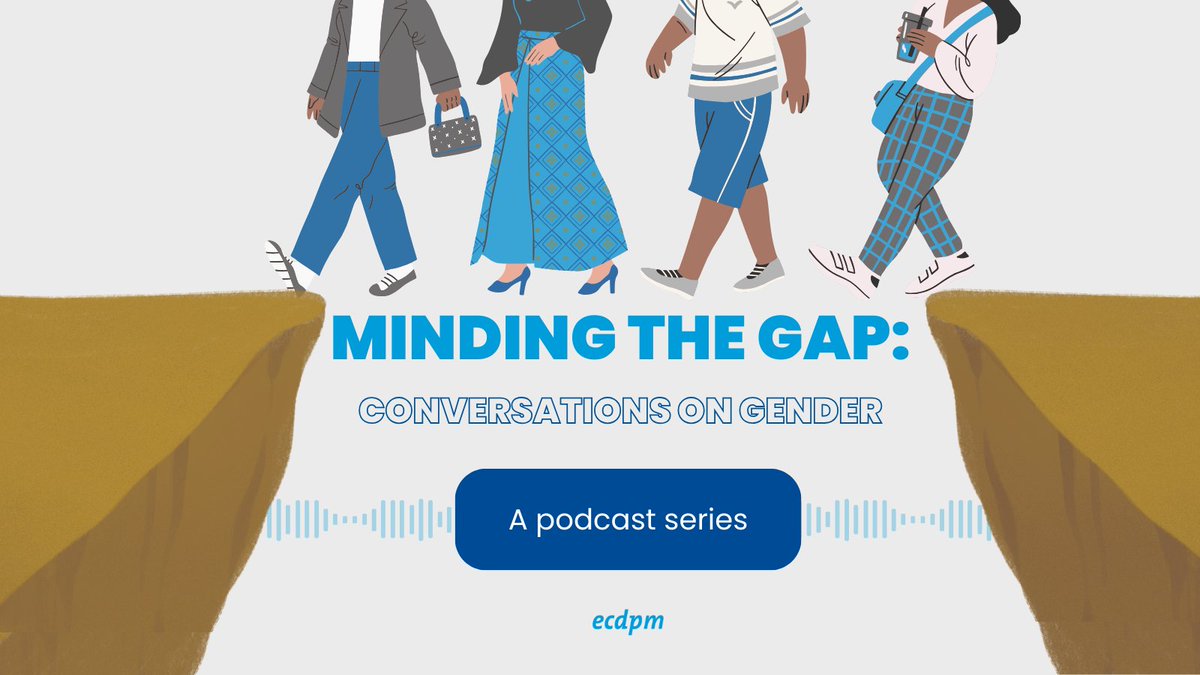 ECDPM 🔎 🌍 (@ecdpm) on Twitter photo Are we critical enough of gender expertise?
Gender is often overlooked in international development.
🎧Our new podcast series points out gaps and best practices across several areas.
Listen to the 1st episode with <a href="/KawsarLaan71715/">Kawsar Laanani</a> & <a href="/MaelleSalz/">Maelle Salzinger</a>
👉bit.ly/3Gek2Bf Are we critical enough of gender expertise?
Gender is often overlooked in international development.
🎧Our new podcast series points out gaps and best practices across several areas.
Listen to the 1st episode with <a href="/KawsarLaan71715/">Kawsar Laanani</a> & <a href="/MaelleSalz/">Maelle Salzinger</a>
👉bit.ly/3Gek2Bf