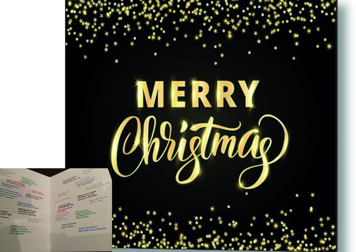 Group Cards is the go-to service for organising the class Christmas card. Let them take away the hassle.
Connect at groupcards.co.uk, Facebook <a href="/group/">dru</a>cardsUK or IG @group.cards