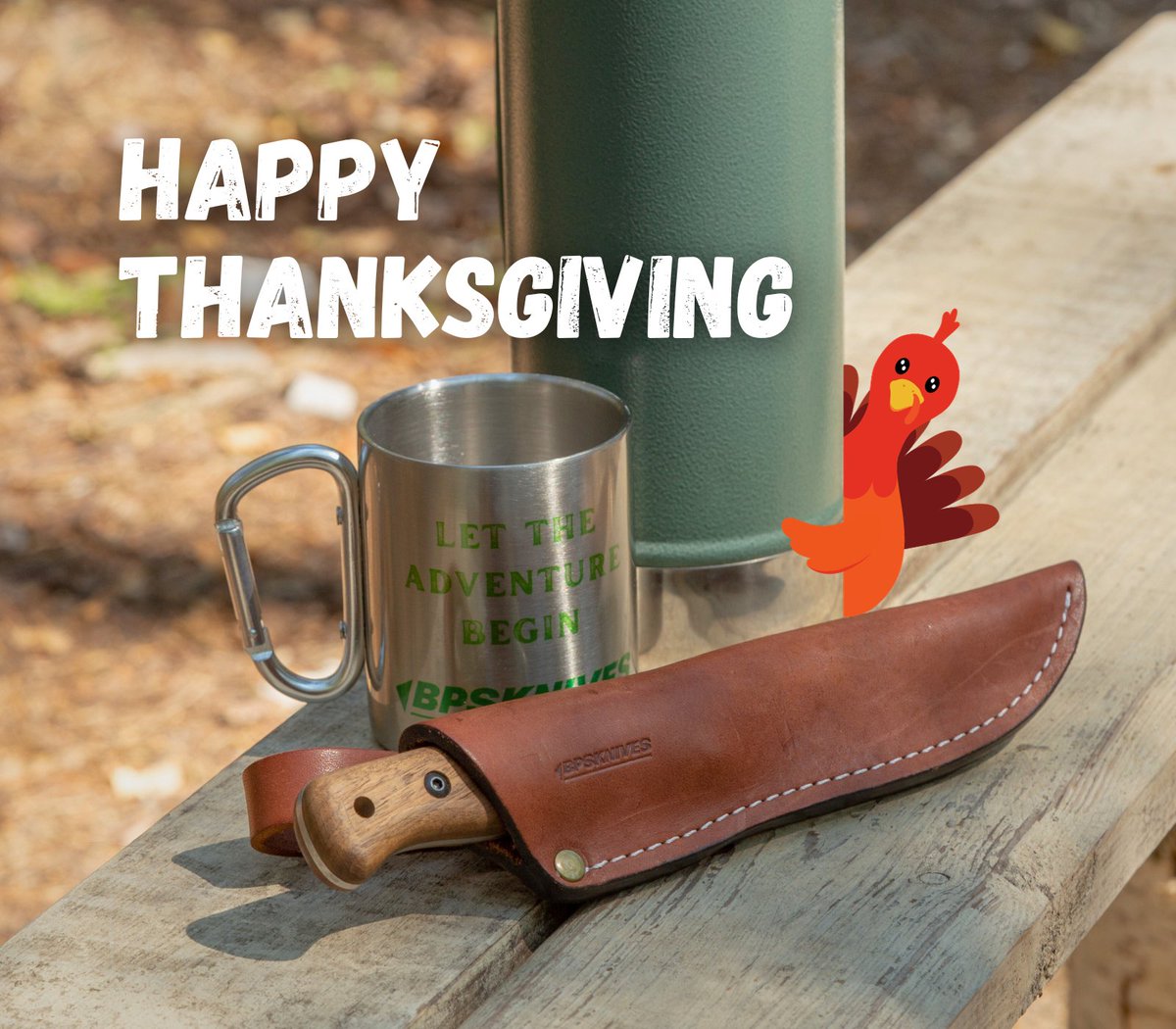 Happy Thanksgiving!

Wishing you a Thanksgiving filled with love, warmth and the simple joys! Cheers to the great outdoors and the wonderful people who make it unforgettable!

Sincerely yours, #bpsknives