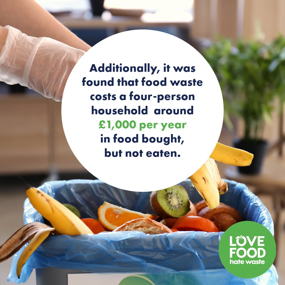 LFHW_UK's tweet photo. Brand new household food waste data has been released today by WRAP (the Charity that brings you Love Food Hate Waste) 💚 
Tell us your favourite way to save food from ending up in the bin and help other households who maybe aren't sure where to start food saving journey. https://t.co/8oM5LYtgOD