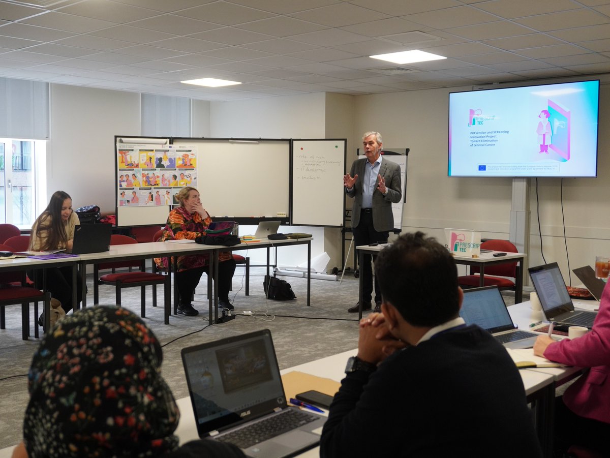 PrescripTec's tweet photo. The PRESCRIP-TEC consortium meeting has started! We are pleased to have representatives from all the countries where the project is being executed. 1/2
https://t.co/v5IWZ58wI2 https://t.co/b8iC8GEkln
