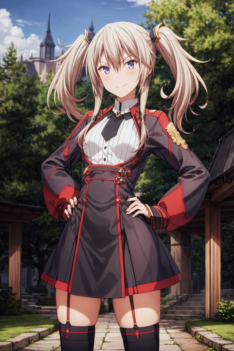 AIイラスト 魔王学院の不適合者 サーシャ・ネクロン 「魔王学院の