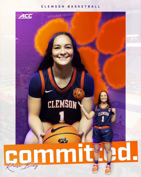 reesebeaty1's tweet photo. I would like to thank all my coaches, my family, and God for allowing me to play the sport that I love. I would also like to thank @CoachAB34 for believing in me from the start. I have been so blessed throughout the whole recruiting process, but I’ve found my home, go tigers!💜🧡 https://t.co/z6EnuRpcls