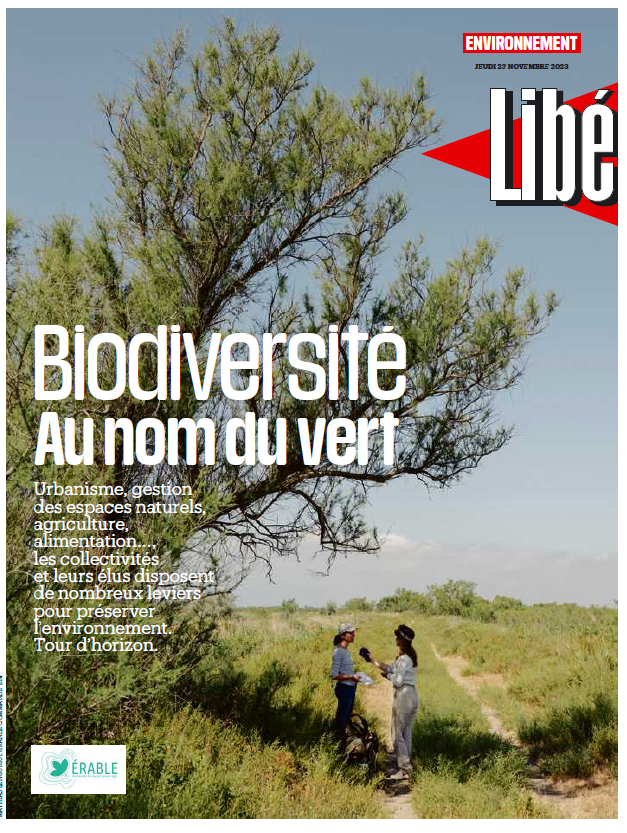 libeEvenements's tweet image. Biodiversité, au nom du Vert. Un supplément de 12 pages réalisé en partenariat avec @POPSU_Programme à retrouver en kiosques aujourd'hui, sur la liseuse ou dans notre dossier liberation.fr/dossier/le-tem… @ChristelGranja  @LibeTerre