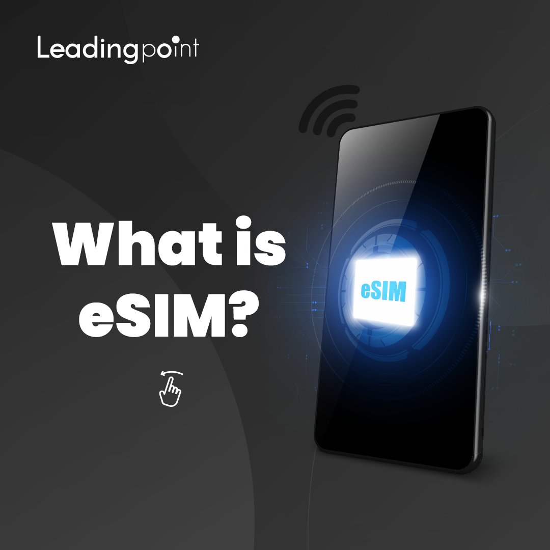 leadingpointcom's tweet photo. eSIMs: Changing the communication game! 📲
Ever wondered how? Here's a quick briefing 👇

#eSIMs #communication #technology #mobile #connectivity #leadingPoint https://t.co/YtzqAGU4M8