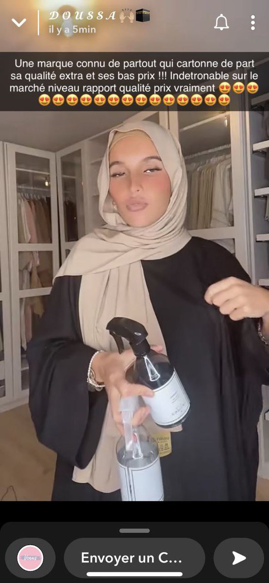 collectifsai's tweet photo. #ElNabil propose des produits parfumés tels que des sprays d'intérieur, des bougies, de l’encens ainsi que des parfums pour hommes et femmes etc..
Cette marque s’est largement faite connaître du grand public notamment par le biais de nombreuses collaborations avec des influenceuses telles que #doussa #ibtisem #sophiacooking #selmaricci etc.. @dgccrf
mais aussi avec des sportifs tel que @CedricDoumbe.
-2