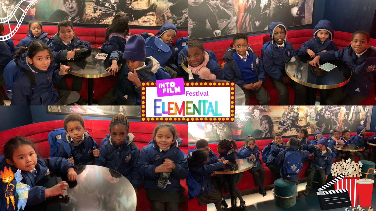 Year 1 had a fantastic time yesterday at the
@TheGardenCinema watching #Elemental as part of the @intofilm_edu festival! Thank you! #stgcs #intofilmfestival #elemental