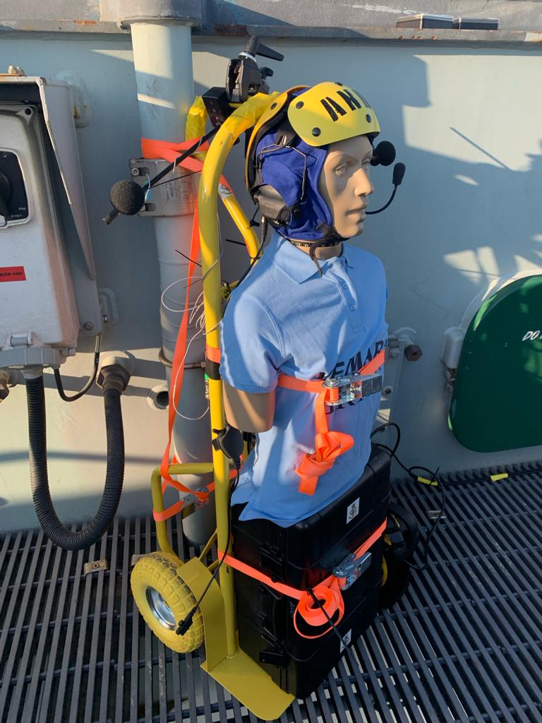 Institute Of Naval Medicine (@inm_royalnavy) on Twitter photo Members of our acoustics team recently conducted a study of F-35B noise on board <a href="/HMSPWLS/">HMS Prince of Wales</a> during WESTLANT23. They also took along an acoustic dummy head (nicknamed ANDI) to test the impact of communications noise on flight deck crew noise exposure. Members of our acoustics team recently conducted a study of F-35B noise on board <a href="/HMSPWLS/">HMS Prince of Wales</a> during WESTLANT23. They also took along an acoustic dummy head (nicknamed ANDI) to test the impact of communications noise on flight deck crew noise exposure.