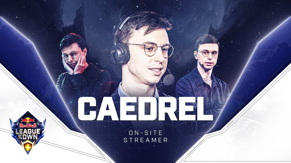Caedrel's tweet photo. FUCKING EXCITED TO ANNOUNCE THAT ILL BE THE ONLY ONSITE ENGLISH CO STREAMER FOR THE RED BULL LEAGUE OF ITS OWN - DECEMBER 9TH BE THERE

LIL BRO GOING TO BE IN THE VENUE COVERING THE WHOLE TOURNAMENT - TEAMS THAT WILL BE THERE:

T1
KCORP
TEAM HERETICS
G2
BIG
EINTRACHT SPANDAU
NNO https://t.co/lhEPkrgDNZ