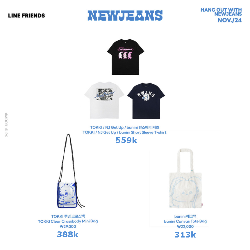 NewjeansGS's tweet photo. ๐ฒ๐จ INA PO
๐ Newjeans LINEFRIENDS ๐
HANG OUT WITH NEWJEANS
โฃ๏ธ Harga ada di foto โฃ๏ธ
โคท DP 50% dari harga
๐ DM for order
โ
Est. Bersih INA
๐ GO Bekasi
#NGSPO wts slot sharing doll bunini merch linefriend pc bag https://t.co/TnAqGhM4Wy