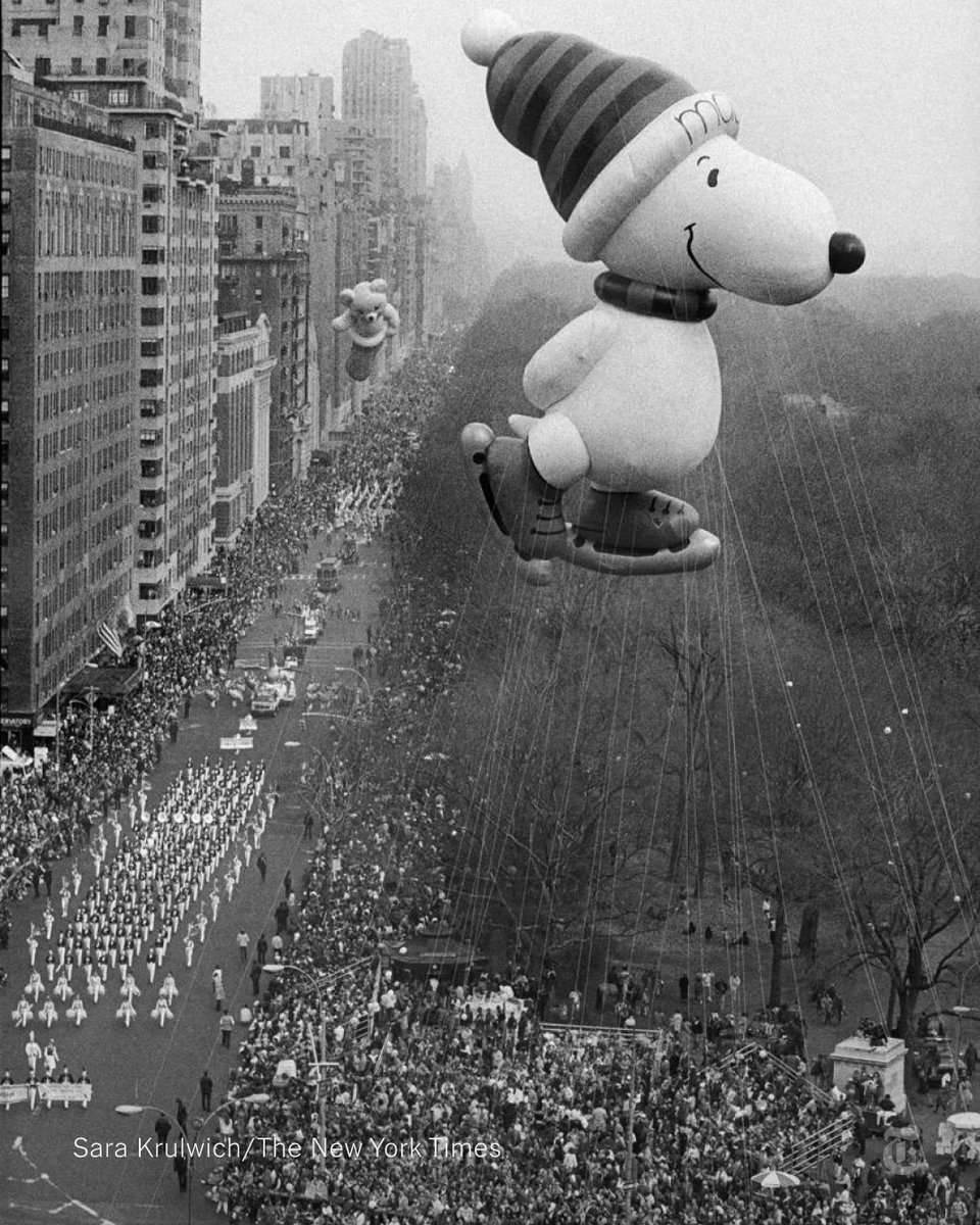 Here is a look back at the last 100 years of the Macy’s Thanksgiving Day Parade. nyti.ms/3Rb7D7B