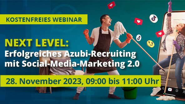 aubiplus's tweet photo. WEBINAR | "NEXT LEVEL: Erfolgreiches Azubi-Recruiting mit Social-Media-Marketing 2.0"🚀 

Entdecken Sie die neuesten Trends auf Instagram, TikTok &amp; YouTube Shorts. Inklusive Tipps zu Capcut, Canva und Best Practices!

Anmelden👇
https://t.co/CRvofdtzzO

(Bild: freepik) https://t.co/jvr33xsW6S