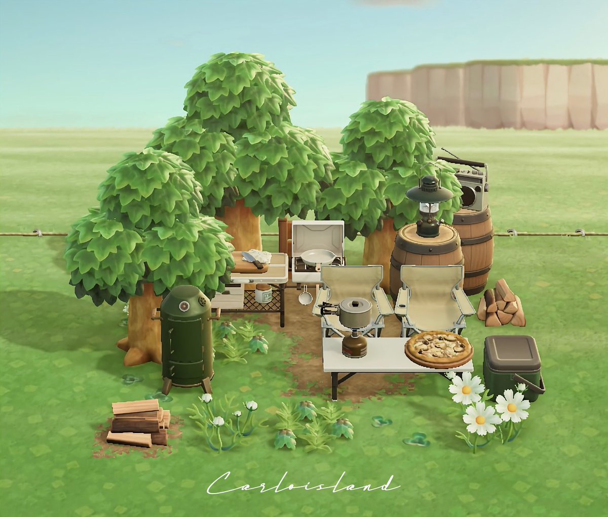 #55クリエイト￤キャンプ🏕

#あつまれどうぶつの森
#あつ森写真部
#あつ森
#AnimalCrossingNewHorizons 
#AnimalCrossing 
#ACNH #acnh