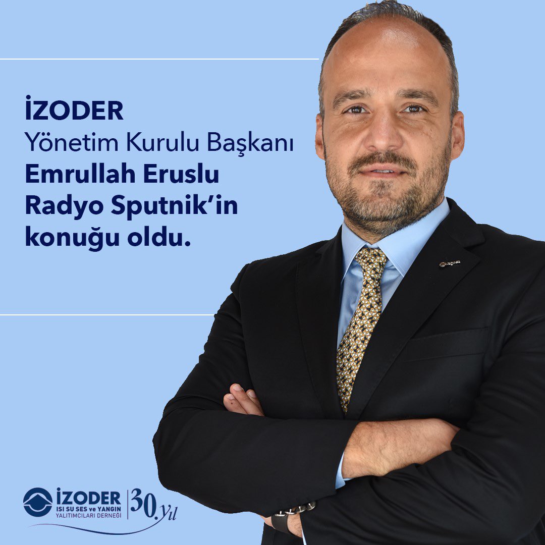 izoderofficial's tweet photo. İZODER Yönetim Kurulu Başkanı Emrullah Eruslu, Radyo Sputnik’te Serhat Ayan’ın sunduğu “Yeni Şeyler Rehberi” programının konuğu oldu.
Programı dinlemek için: https://t.co/V44eE6K1xA
#izoder #radyosputnik https://t.co/B6zXrkELMu