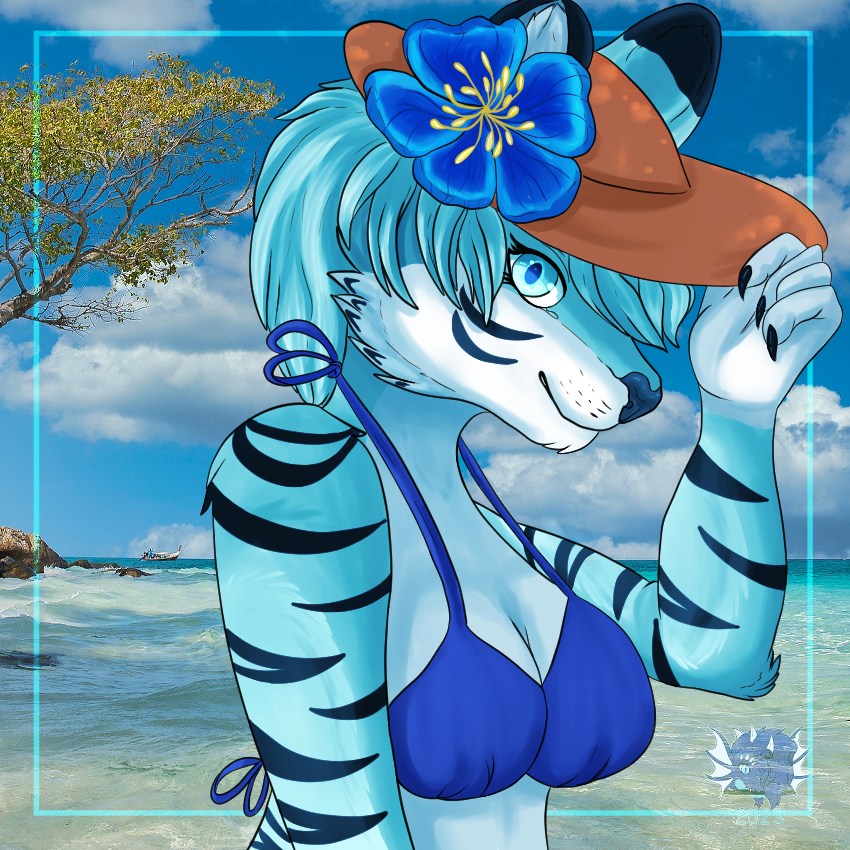 ChrystalDraw's tweet photo. Hi !
After 2 mounth very difficult for me, i will try to be more active.
I have few draw i didn't post. And this is one of this :)
I show you Judy, the tigress from my summer YCH !
I hope you like it :) https://t.co/4CYAeyKwFc