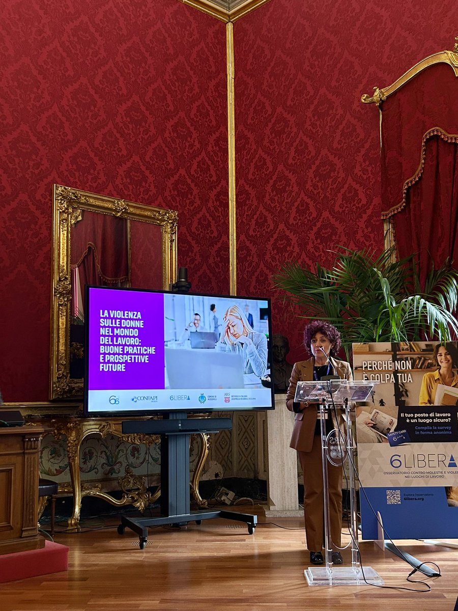 MariaElena_Bart's tweet photo. Oggi ho avuto la possibilità di partecipare all’evento “La violenza sulle donne nel mondo del lavoro: buone pratiche e prospettive future”.
Tra gli argomenti trattati l’importanza della formazione nelle scuole e nei luoghi di lavoro e il significato della violenza economica. https://t.co/iSpyuZqkkd