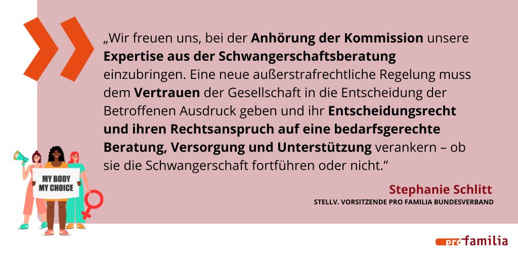 Wir brauchen eine Neuregelung des Schwangerschaftsabbruchs außerhalb des StGB, die das Selbstbestimmungsrecht von Schwangeren respektiert!
Wir sind deshalb heute in der Kommission für reproduktive Selbstbestimmung, um unsere Expertise einzubringen. #wegmit218