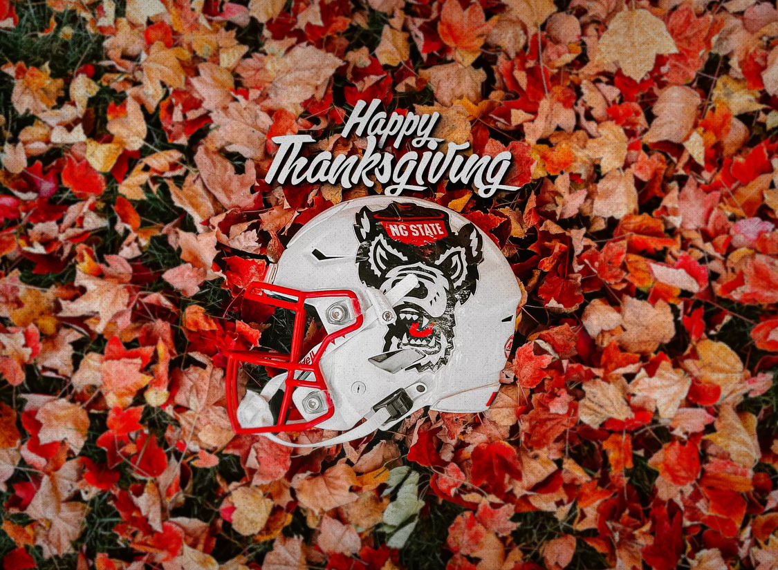 StateCoachD's tweet photo. Happy Thanksgiving. https://t.co/5iiGB5fkU3