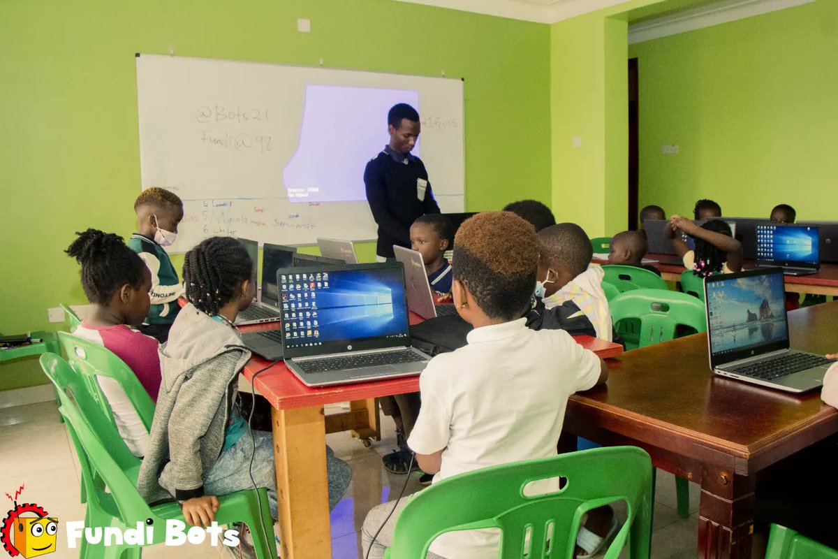 FundiBots's tweet photo. Looking for a way to engage your child/children in the upcoming long holiday? Weโve got you covered๐
You can sign them up for our January holiday Robotics camp: https://t.co/Oq0KXARkkZ
Happening from January 8th-20th 2024๐ฅณ
๐ Strictly for children 6-18 years!
#WeareFundi https://t.co/sP4bbKGqEo