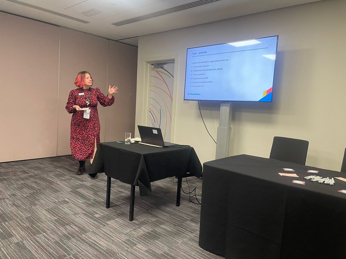 CTAUK1's tweet photo. Our 'Are you funding ready?' session in full swing! #CT23 https://t.co/3hKVbpx2X3