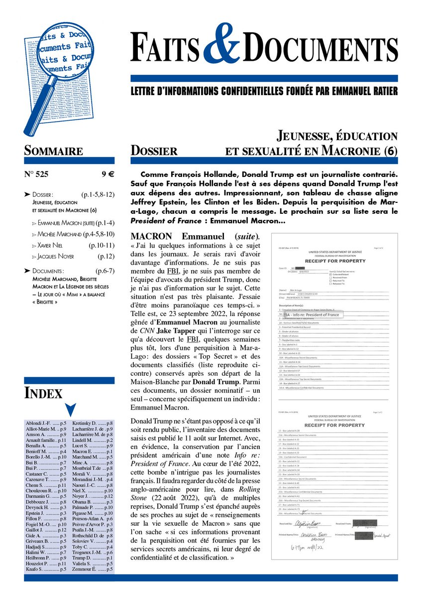 nsqnsqnvcqnaf's tweet photo. Sortie du Faits&Documents 525 #Ratier https://t.co/wrCYAnG9r8