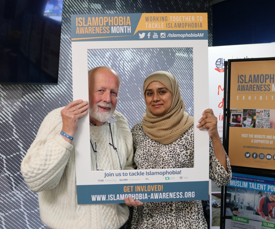 IslamophobiaAM's tweet photo. We've had some amazing events happening across the UK in support of Islamophobia Awareness Month with many organisations and individuals sharing their inspiring #MuslimStories! 🧡 

You can also get involved in #IAM2023 by attending an event near you: https://t.co/hukXgOJRNT https://t.co/3HCpYBVSkQ