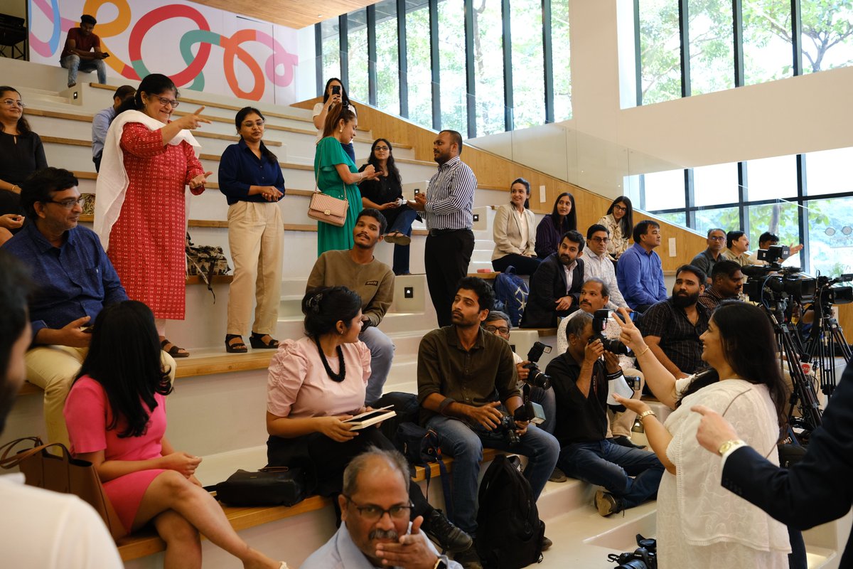 TheJSWGroup's tweet photo. JSW Group is proud to announce the grand opening of the #MuseumofSolutions (MuSo) in Mumbai!
We believe in the power of children to change the world, and #MuSo is here to revolutionize education by empowering young minds to be the problem solvers of the future.
@musomumbai #TanviJindal @SangitaSJindal @sajjanjindal
#HelloMuSo #MeSoMuSo