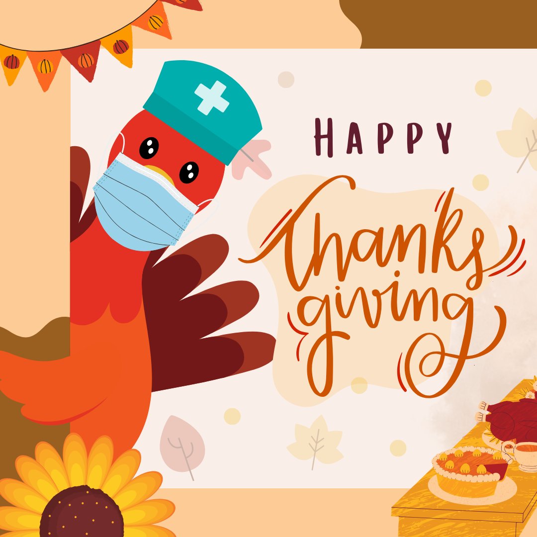 myamericannurse's tweet photo. Happy #Thanksgiving from all of us at American Nurse Journal! 🦃🍂🥧 https://t.co/BP5FbqdoFq
