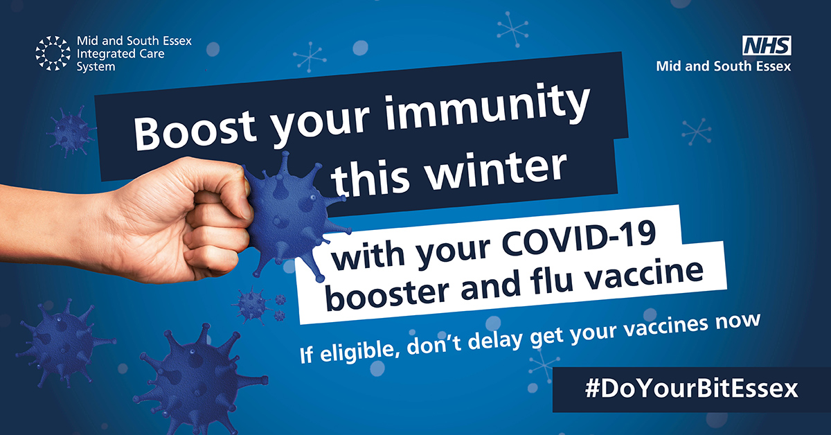 Did you know that if you have a long-term respiratory condition like asthma or COPD you can get your FREE flu and COVID-19 vaccines now? More info: brnw.ch/21wEHvB #DoYourBitEssex