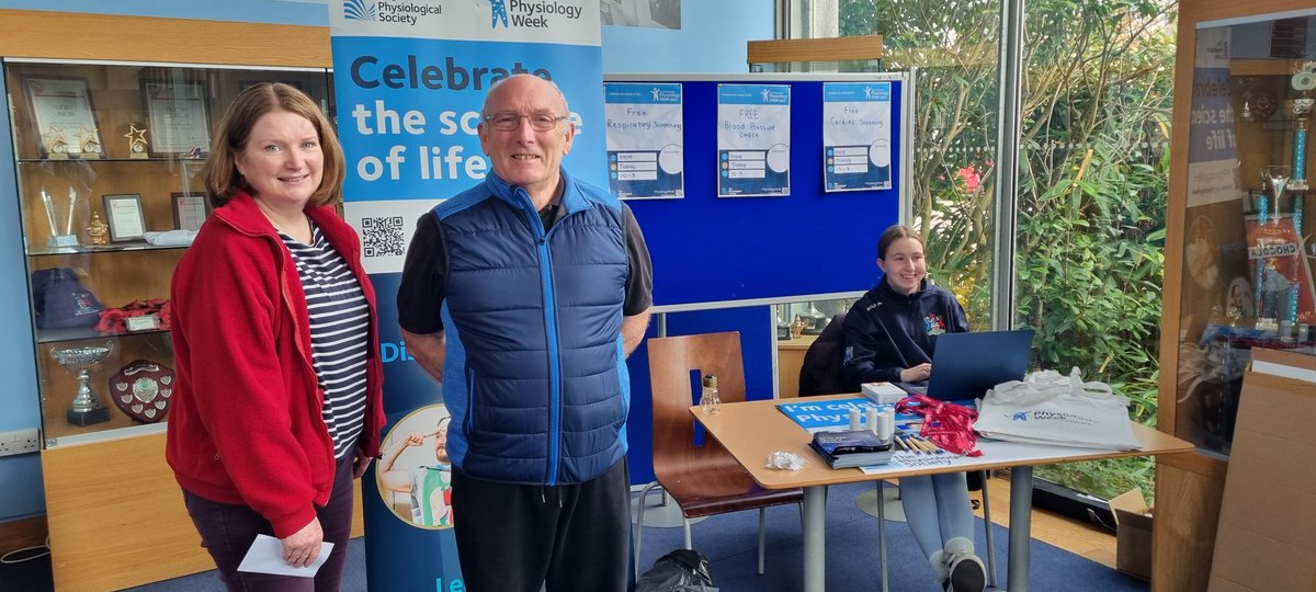 Dr Simon Fryer πΊπ¦ (@drsifryer) on Twitter photo Working with <a href="/ThePhySoc/">The Physiological Society</a> & <a href="/LouiseA_Turner/">Louise Turner</a> our <a href="/UoGSportScience/">UOGSportScience</a> students are giving free BP, ECG and respiratory checks today at Oxstalls Campus <a href="/uniofglos/">University of Gloucestershire</a>. Students will be giving physical activity advice to those that want it. Working with <a href="/ThePhySoc/">The Physiological Society</a> & <a href="/LouiseA_Turner/">Louise Turner</a> our <a href="/UoGSportScience/">UOGSportScience</a> students are giving free BP, ECG and respiratory checks today at Oxstalls Campus <a href="/uniofglos/">University of Gloucestershire</a>. Students will be giving physical activity advice to those that want it.