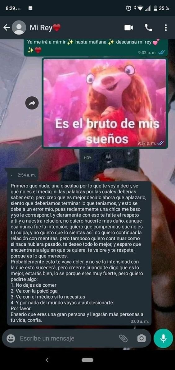 CONCLUSION 
La otra pana le dio el culo tan sencillo como eso. 
Aprendan! Aprendan!
