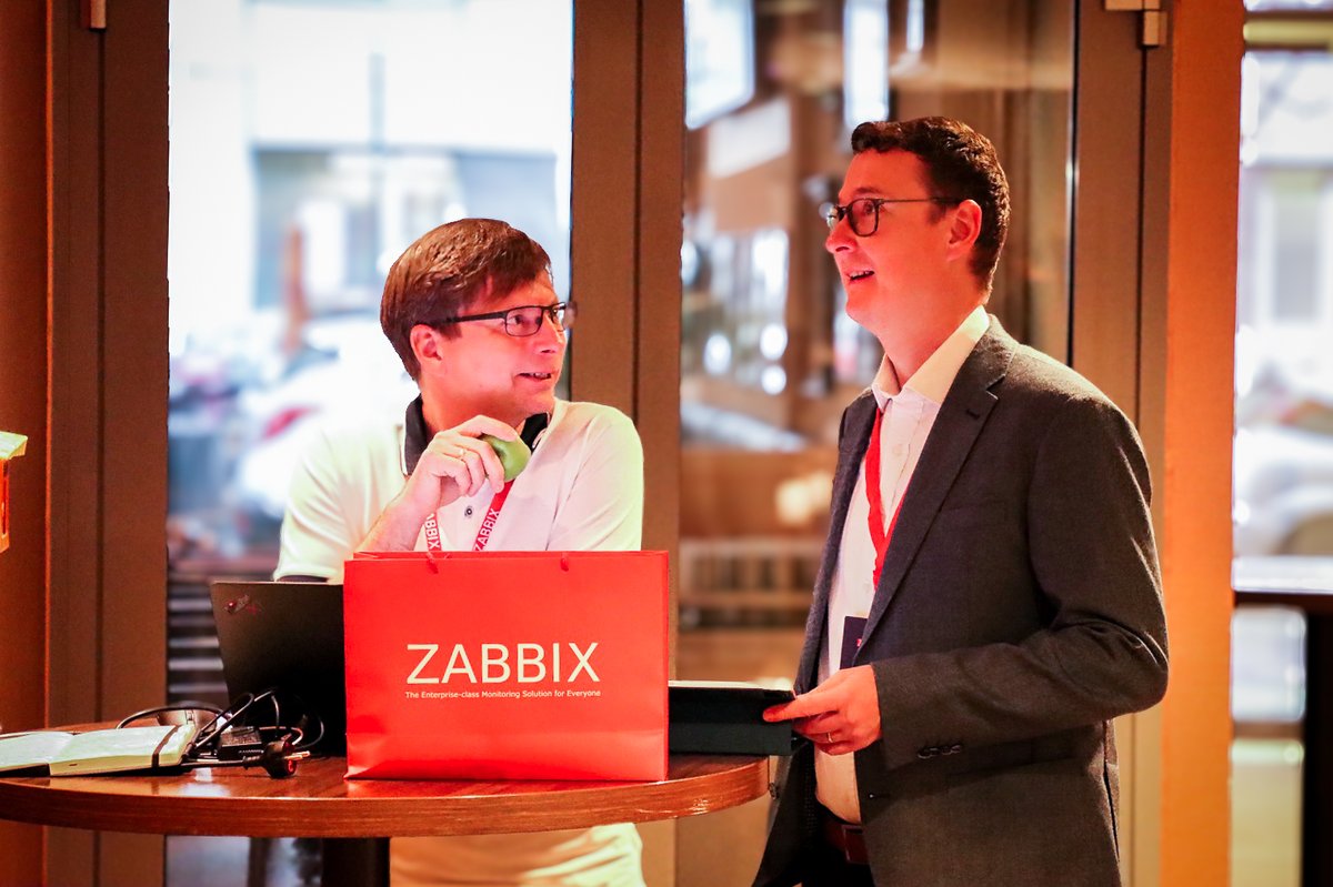 Our first #ZabbixConferenceGermany is in full swing in Berlin! 🚀 Last night kicked off with a Welcome Party - good food, cold beer, and games added a fun touch to networking.

⚙️ Today, hands-on workshops and insightful speeches on Zabbix monitoring are on the agenda.