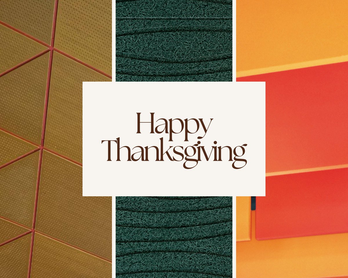 We're full of gratitude! Thank you for inspiring us each and every day. #happythanksgiving