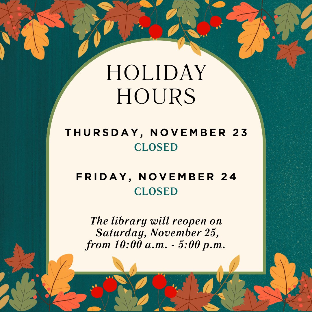 SouthFayette Library (@sfayettelibrary) on Twitter photo Wishing you a Happy Thanksgiving! Wishing you a Happy Thanksgiving!
