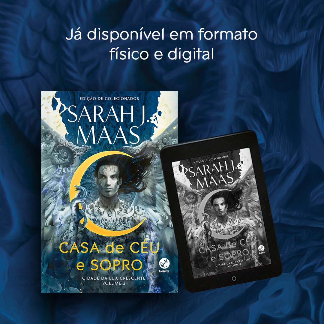 CASA DE CÉU E SOPRO, segundo volume de CIDADE DA LUA CRESCENTE e livro que inicia de vez o SARAHVERSO, está na #BlackWeek✨ 

Garanta o exemplar físico por R$ 33,90: amzn.to/484mk27 

E-book por R$ 12,90:  amzn.to/3ulTag4